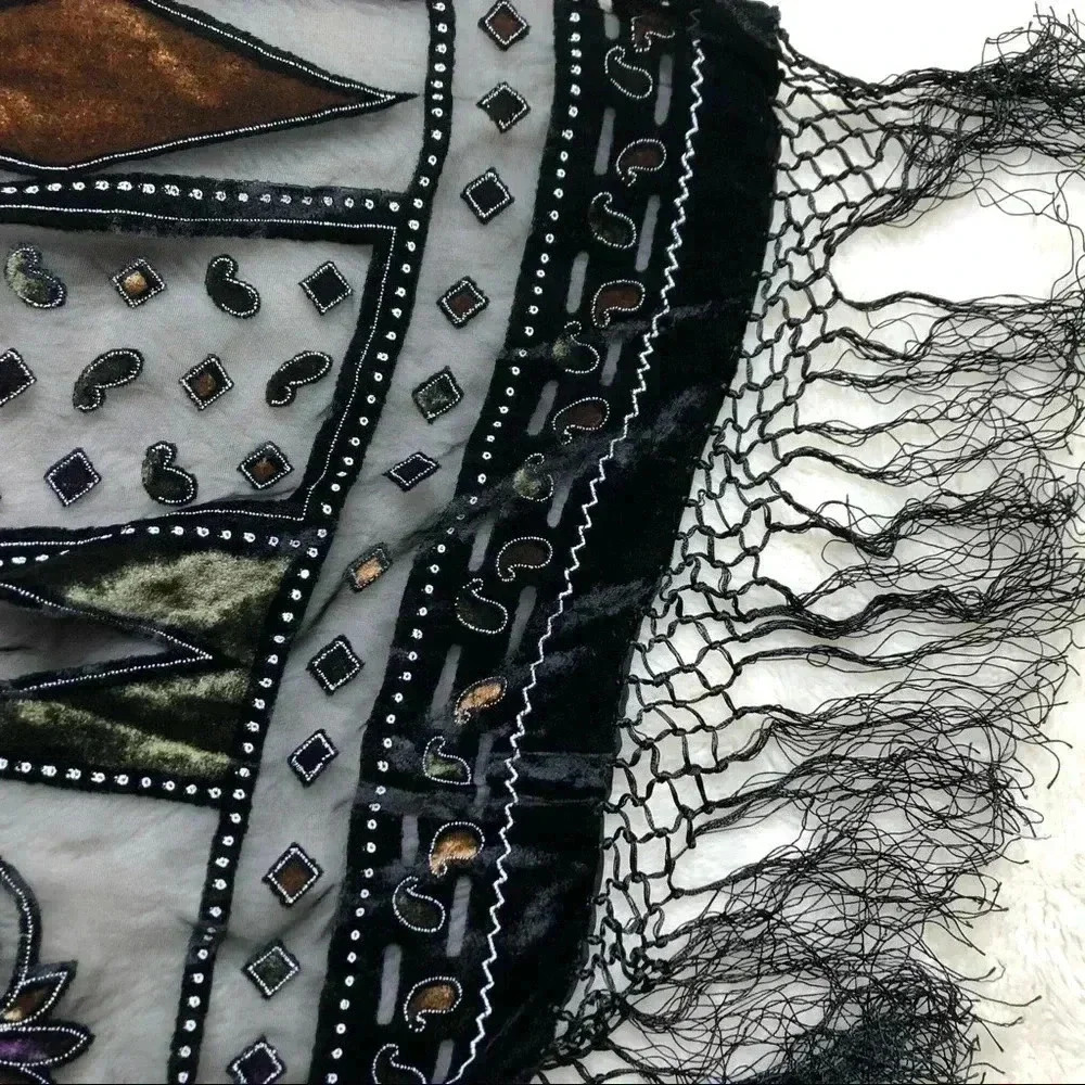 Shanghai  Sheer Scarf Silk - Picture 16 of 16